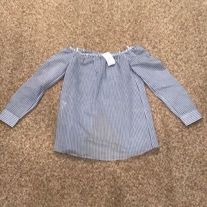 Bcbgeneration size xxs BNWT off the shoulder top